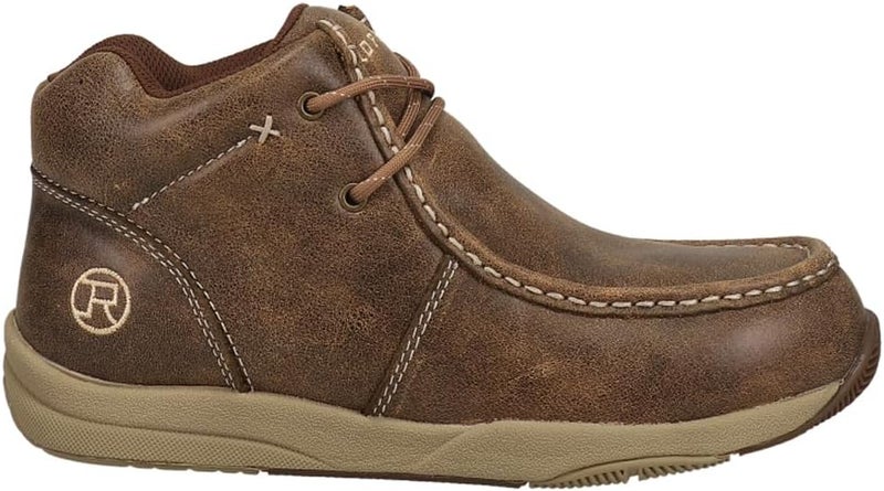 ROPER Mens Clearcut Round Toe Chukka Casual Boots Ankle - Brown - Image 1